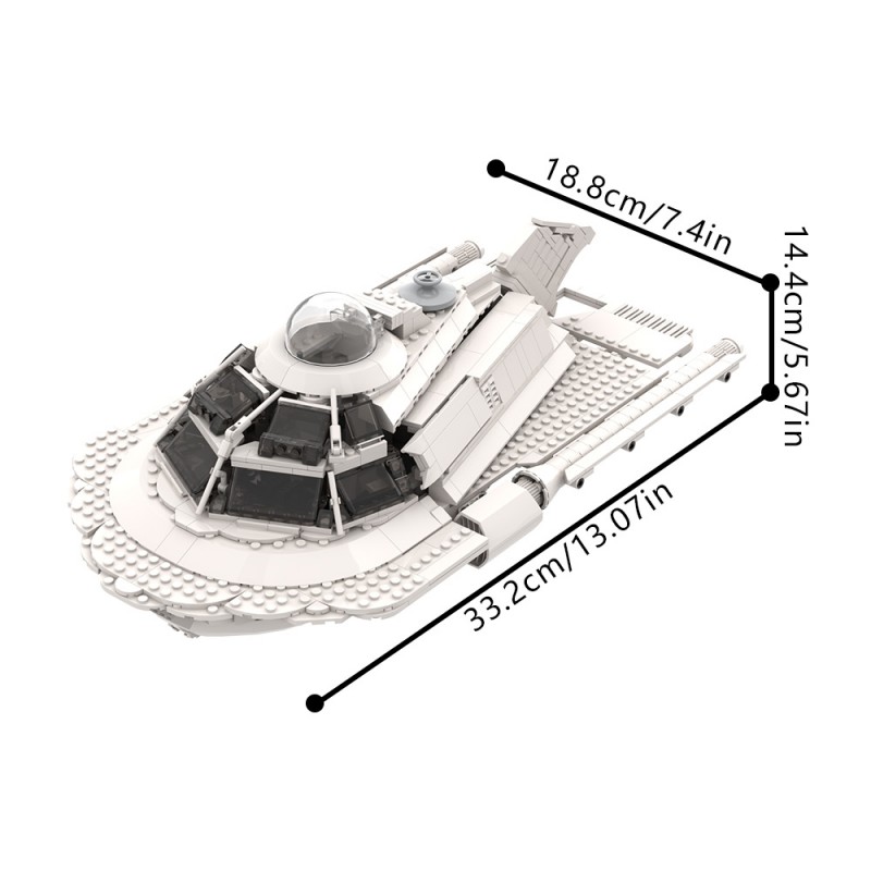 GOBRICKS MOC 214916 The Proteus submarine - Fantastic Voyage - YWOBB
