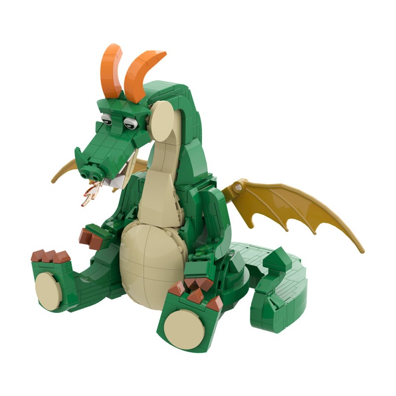 GOBRICKS MOC 210783 Cute Dragon - YWOBB