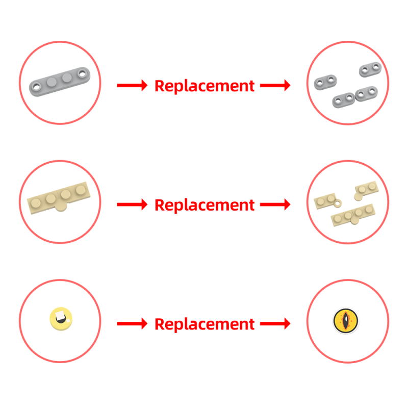 GOBRICKS MOC 209227 General Grievous Brickheadz - The Clone Wars - YWOBB