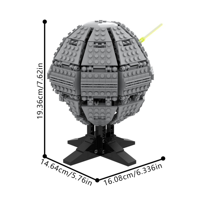 GOBRICKS MOC A2178 Death Star II - YWOBB