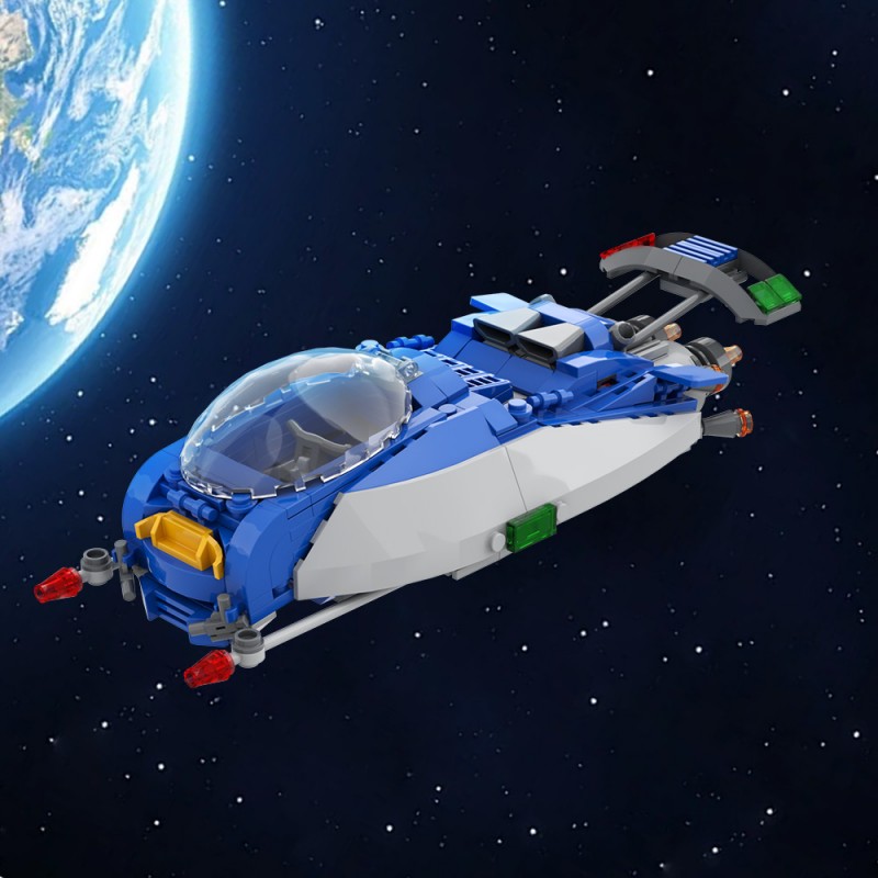 GOBRICKS MOC A2261 MIS010 Classic Space - YWOBB