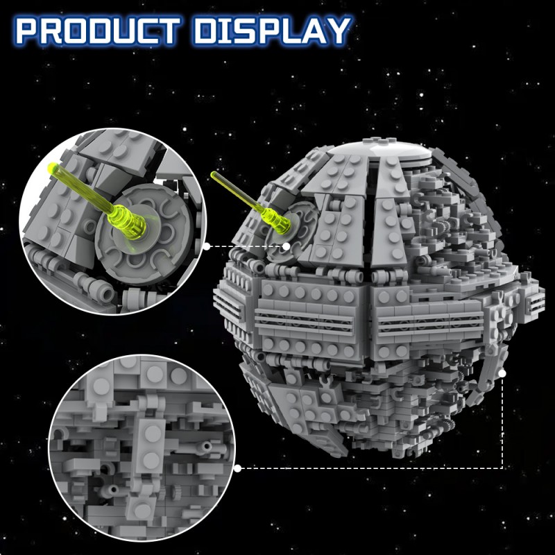 GOBRICKS MOC A2178 Death Star II - YWOBB