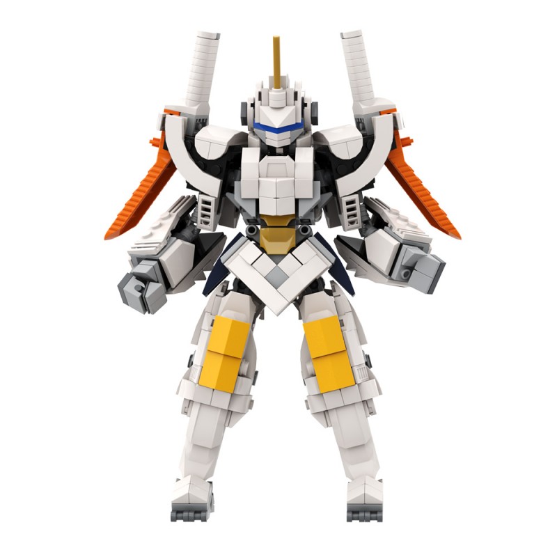 GOBRICKS MOC A1879 Guardian Robot - YWOBB