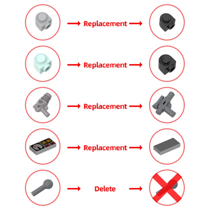 GOBRICKS MOC 194366 Bob & Weave Ram from Twister - YWOBB