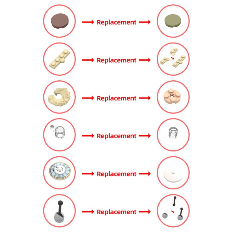 GOBRICKS MOC 202302 Village Square - YWOBB