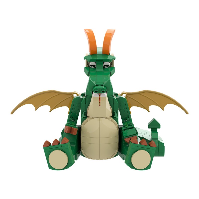 GOBRICKS MOC 210783 Cute Dragon - YWOBB