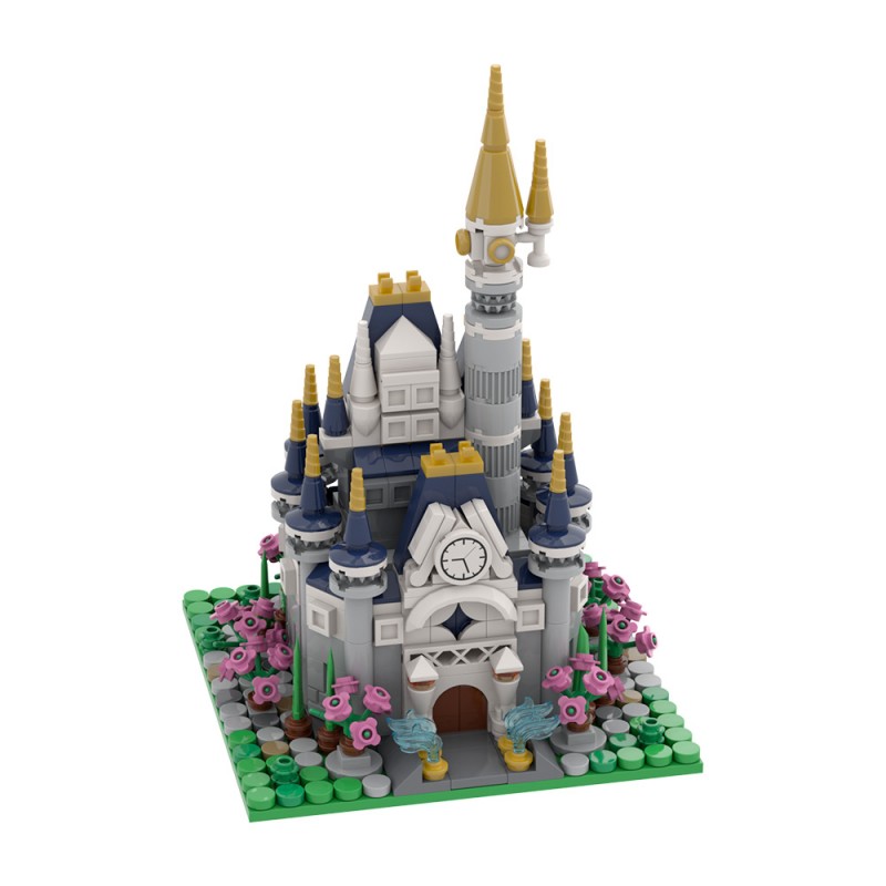 GOBRICKS MOC A2195 Fantasy Castle - YWOBB