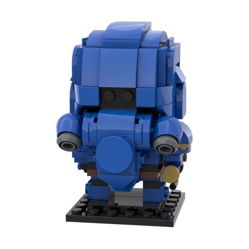 GOBRICKS MOC 214626 Astartes Space Marine Brickheadz (WH40K) - YWOBB
