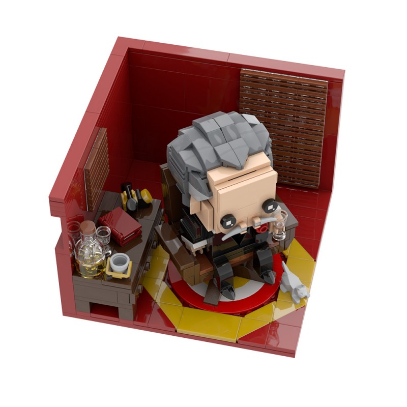 GOBRICKS MOC A2262 Godfather Vito Andolini Corleone - YWOBB