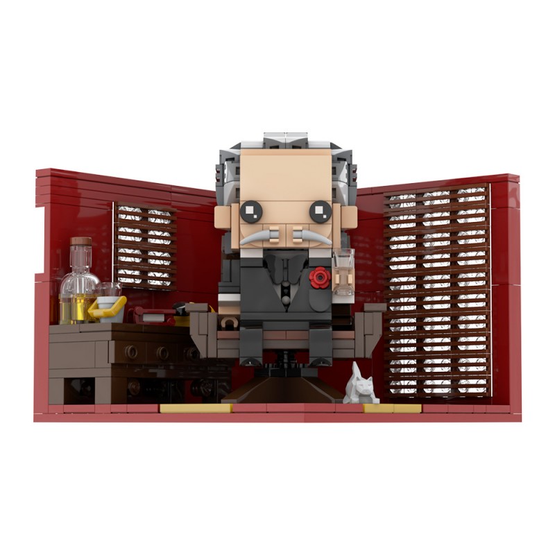 GOBRICKS MOC A2262 Godfather Vito Andolini Corleone - YWOBB