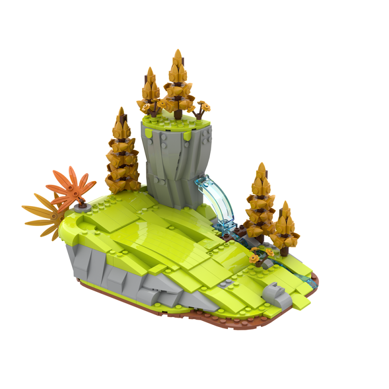 GOBRICKS MOC A2190 Tigger Slider - YWOBB