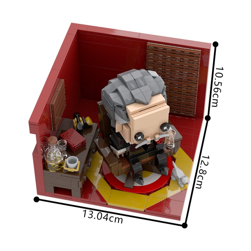 GOBRICKS MOC A2262 Godfather Vito Andolini Corleone - YWOBB