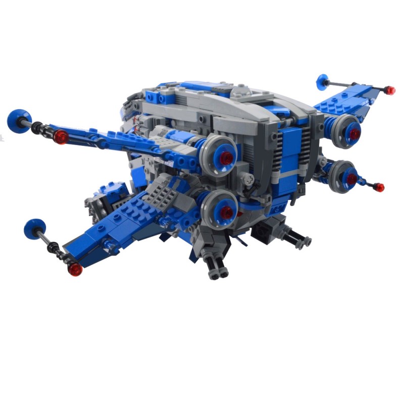 GOBRICKS MOC 214719 501st Legion X Wing Dropship - YWOBB