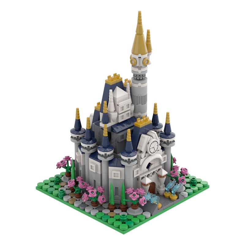 GOBRICKS MOC A2195 Fantasy Castle - YWOBB