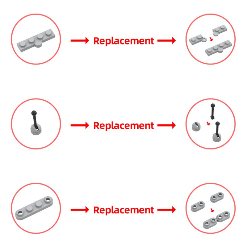 GOBRICKS MOC 212474 Ticonderoga - CG-72 USS Vella Gulf - YWOBB