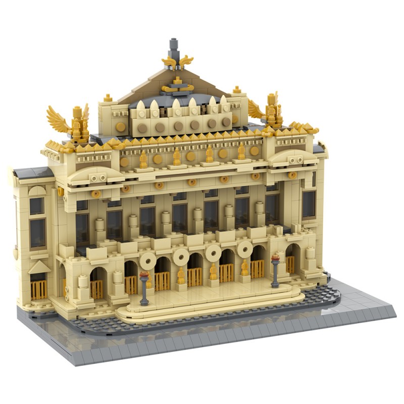GOBRICKS MOC A1903 The Palais Garnier - Paris Opera - YWOBB