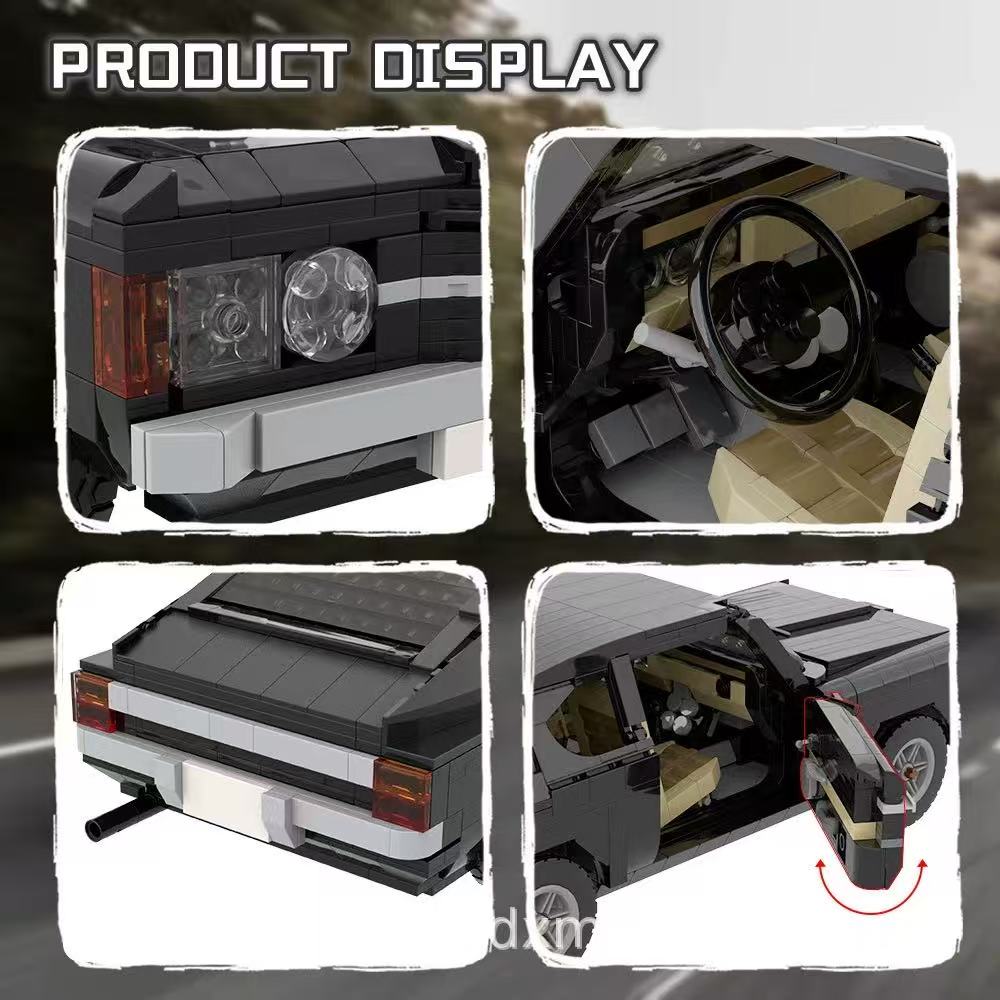 GOBRICKS MOC 215795 Ford Taunus GT coupé 1972 - YWOBB