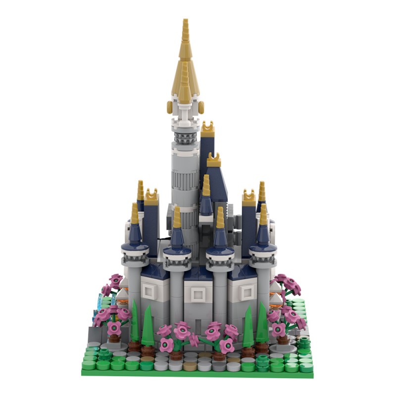 GOBRICKS MOC A2195 Fantasy Castle - YWOBB