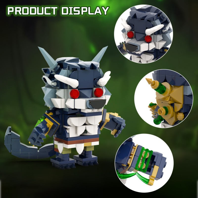 GOBRICKS MOC A1968 League of Legends Two Cities War Werewolf - YWOBB