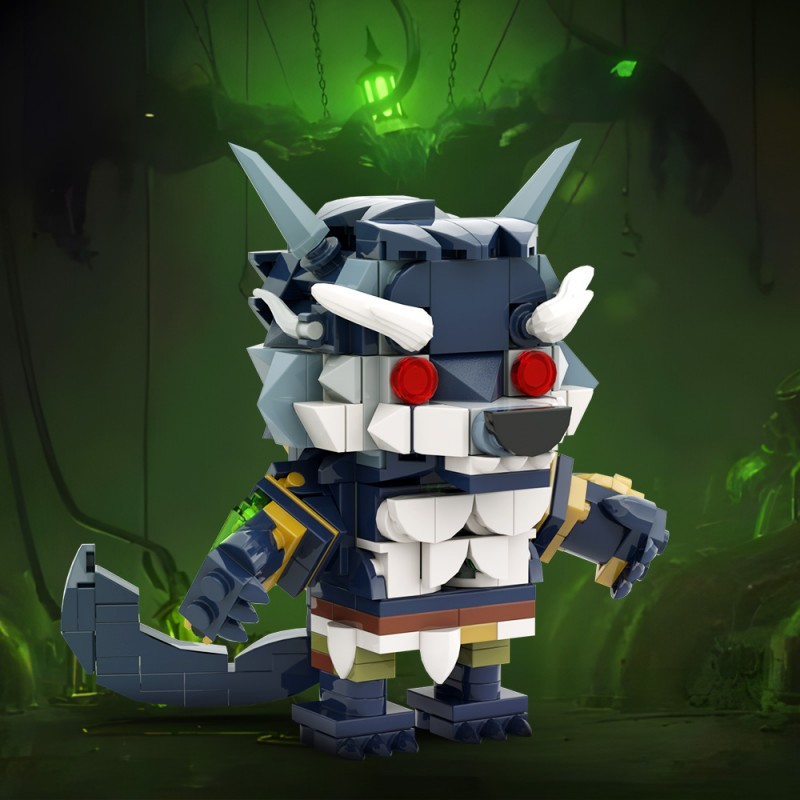 GOBRICKS MOC A1968 League of Legends Two Cities War Werewolf - YWOBB