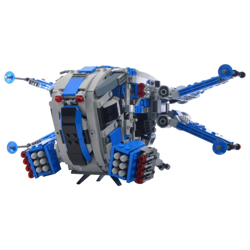 GOBRICKS MOC 214719 501st Legion X Wing Dropship - YWOBB