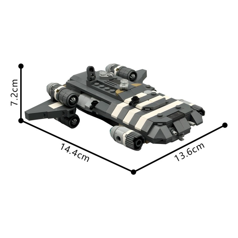 GOBRICKS MOC 207755 Midi-scale Onyx Cinder with Hull Demolition Function! - YWOBB