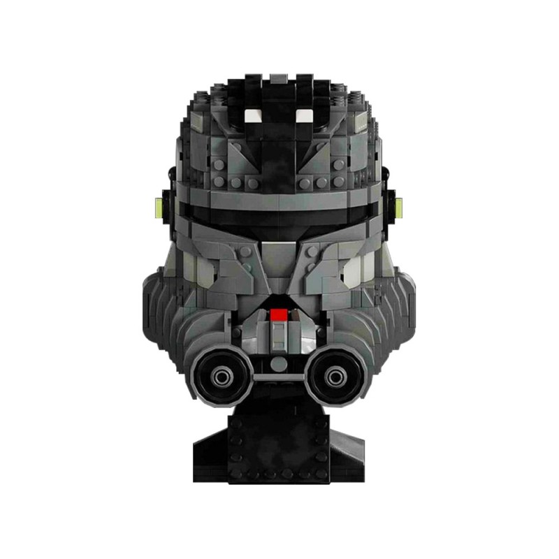 GOBRICKS MOC 144442 Bad Batch Helmet - ECHO - YWOBB
