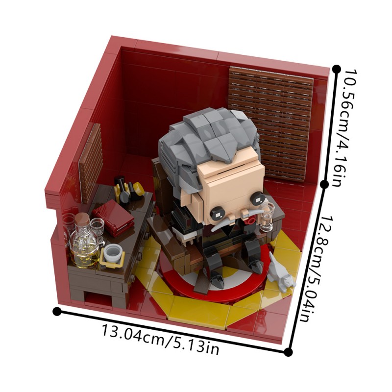 GOBRICKS MOC A2262 Godfather Vito Andolini Corleone - YWOBB