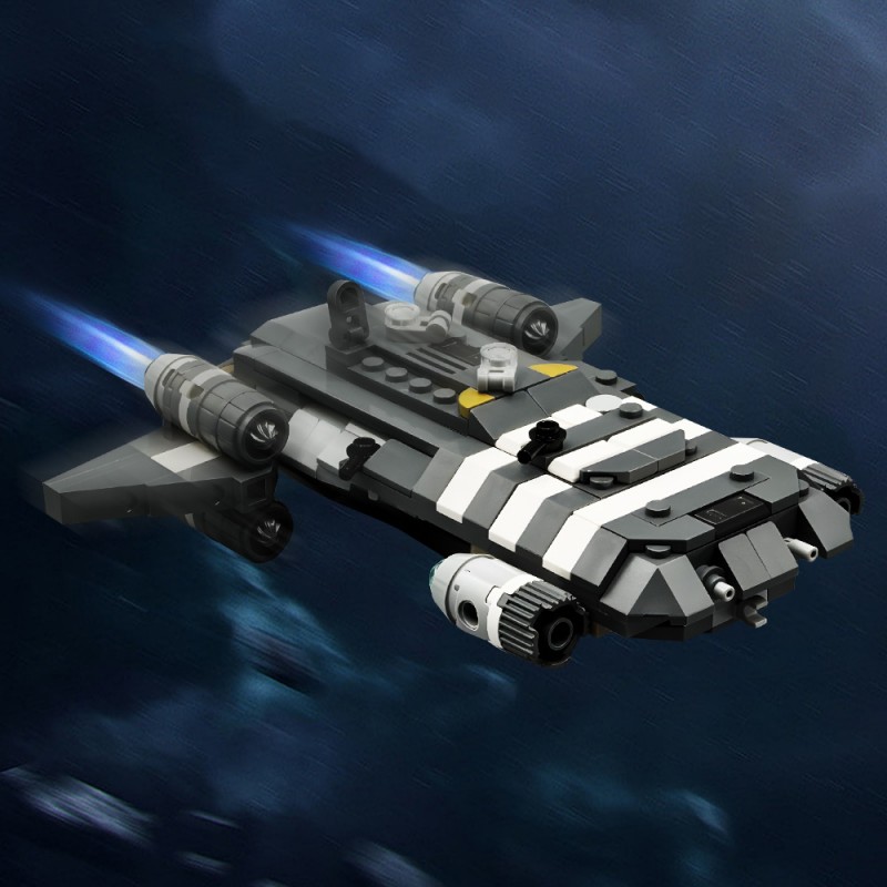 GOBRICKS MOC 207755 Midi-scale Onyx Cinder with Hull Demolition Function! - YWOBB