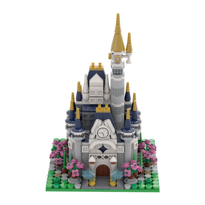 GOBRICKS MOC A2195 Fantasy Castle - YWOBB