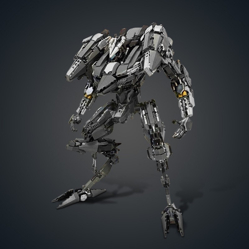 GOBRICKS MOC 212535 Mech  Swordfish - YWOBB
