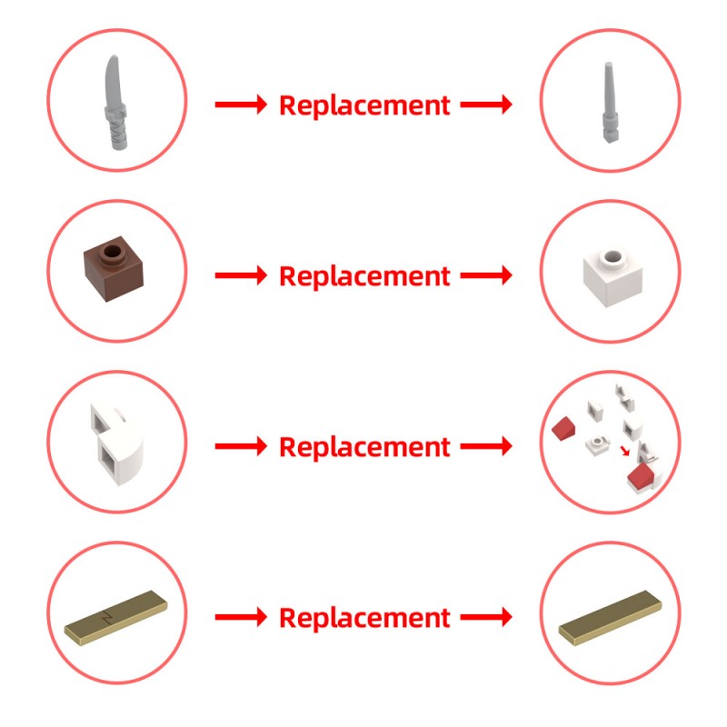GOBRICKS MOC 215609 Ezio Auditore da Firenze Brickheadz- Assassin's Creed II - YWOBB