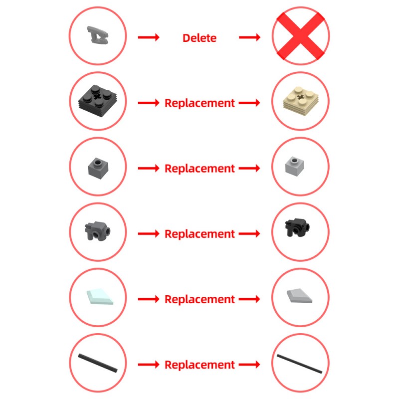 GOBRICKS MOC 212535 Mech  Swordfish - YWOBB