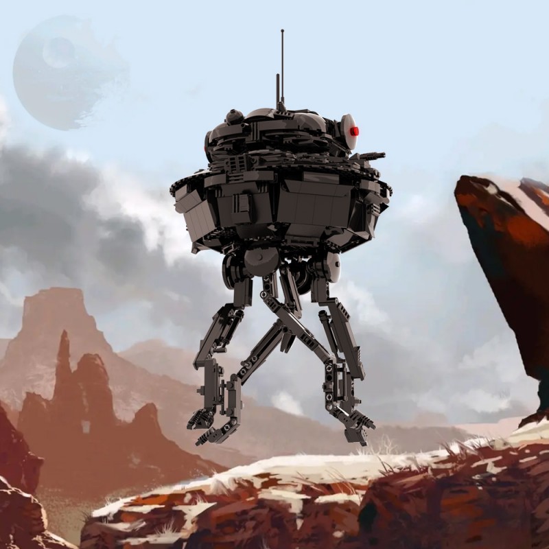 GOBRICKS MOC A2255 Imperial Probe Droid - UCS Scale - YWOBB