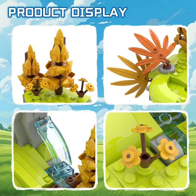 GOBRICKS MOC A2190 Tigger Slider - YWOBB