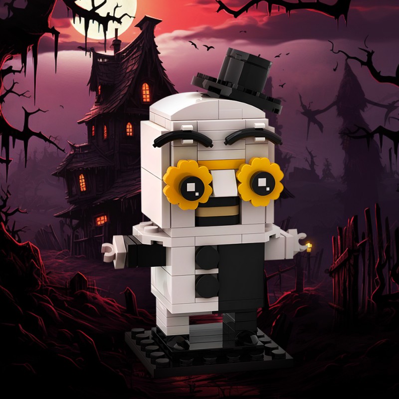 GOBRICKS MOC 208089 Art the Clown Yellow Glasses Edition - YWOBB