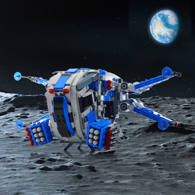 GOBRICKS MOC 214719 501st Legion X Wing Dropship - YWOBB