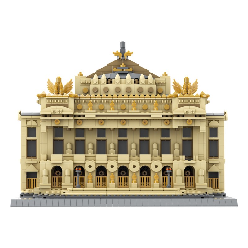 GOBRICKS MOC A1903 The Palais Garnier - Paris Opera - YWOBB