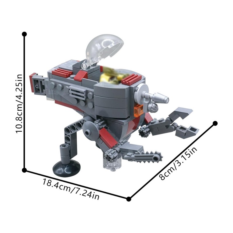GOBRICKS MOC 212576 Captivator CAP-2 - YWOBB