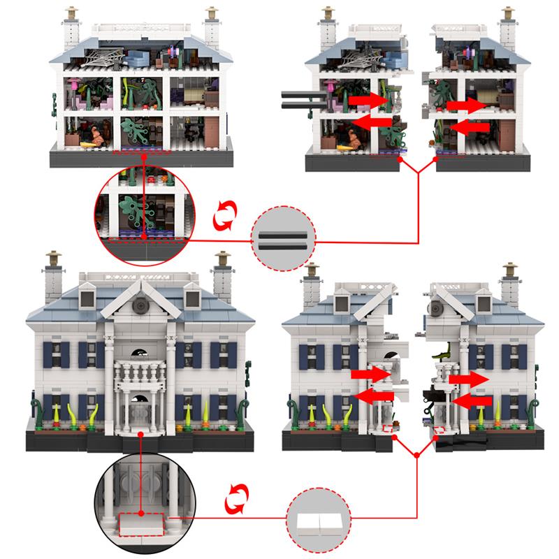 GOBRICKS MOC A1911 Jumanji - YWOBB