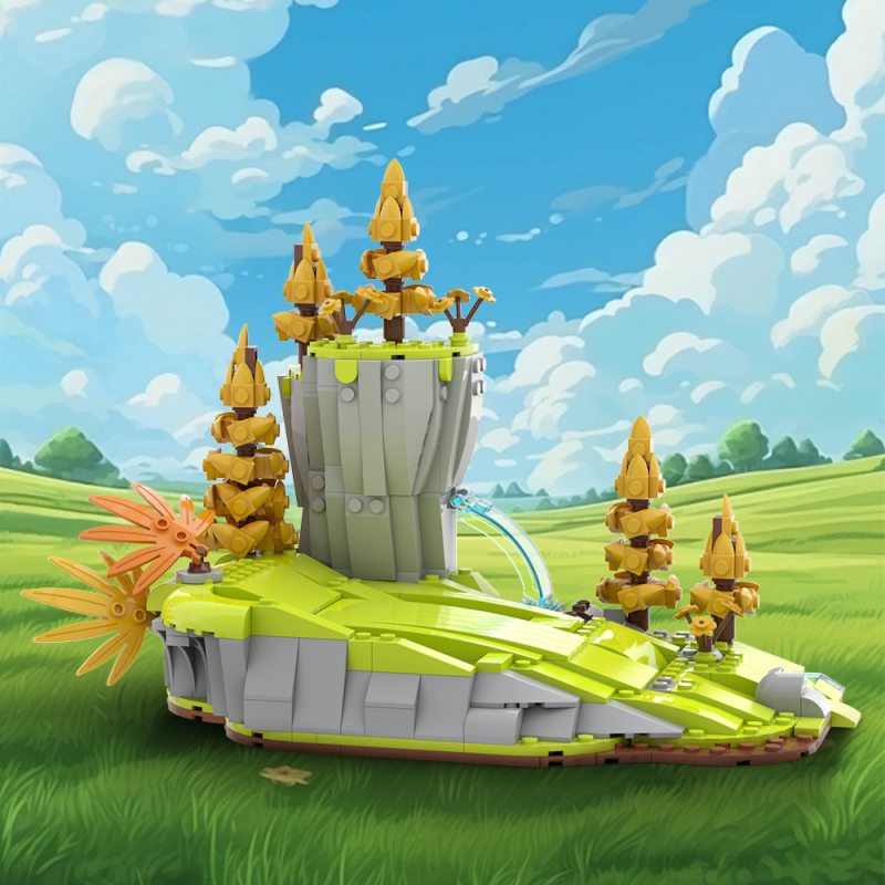 GOBRICKS MOC A2190 Tigger Slider - YWOBB