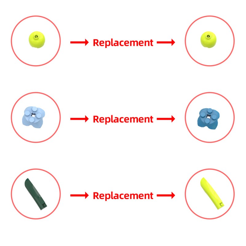 GOBRICKS MOC 215991 Zelda Flower Collection - YWOBB