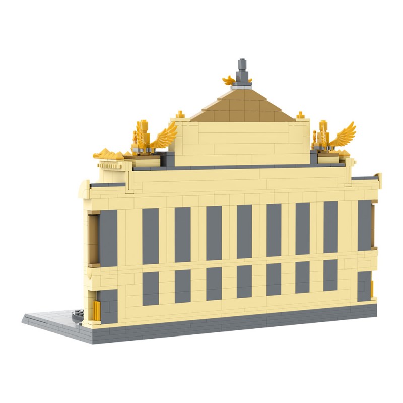 GOBRICKS MOC A1903 The Palais Garnier - Paris Opera - YWOBB