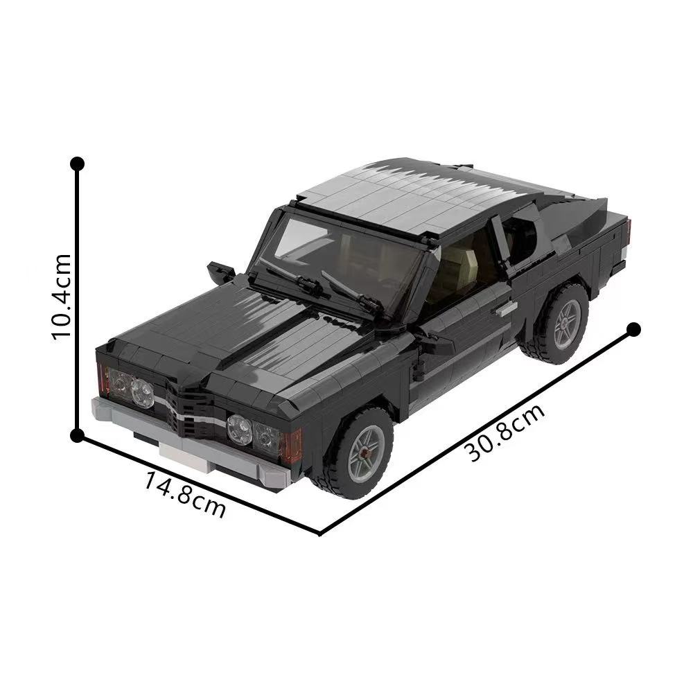 GOBRICKS MOC 215795 Ford Taunus GT coupé 1972 - YWOBB