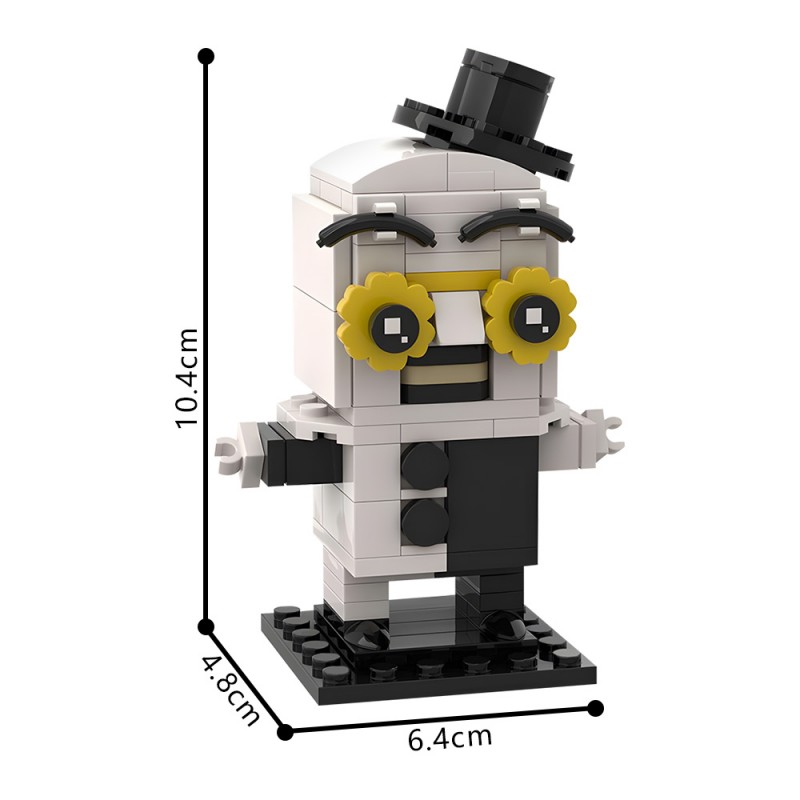 GOBRICKS MOC 208089 Art the Clown Yellow Glasses Edition - YWOBB