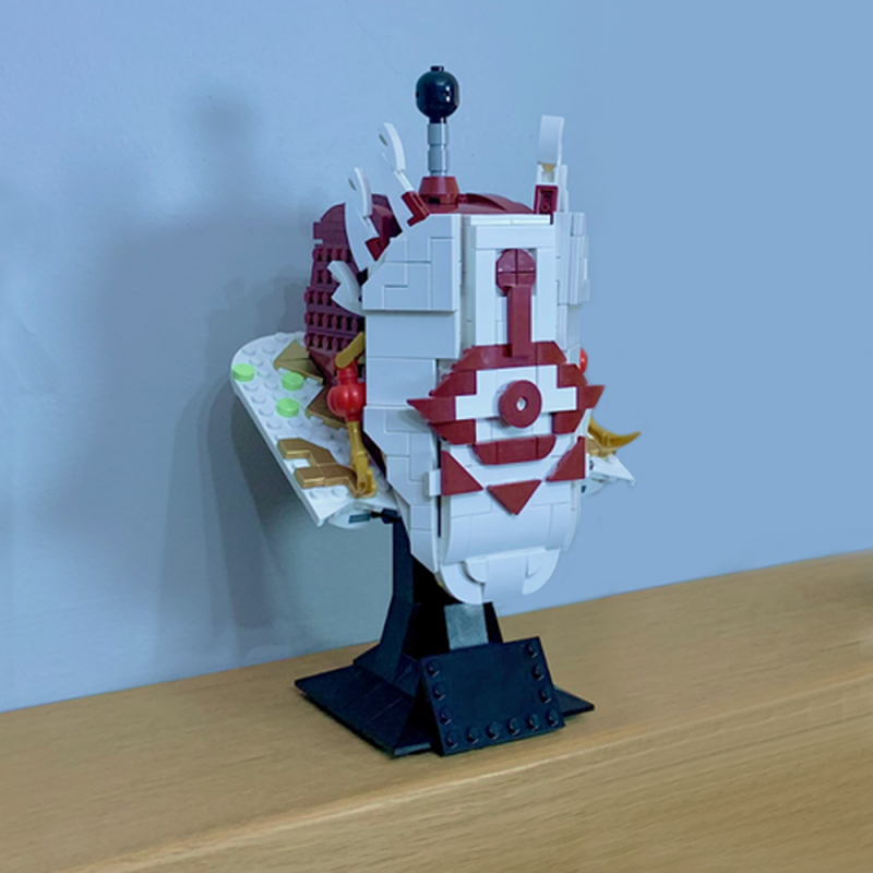 GOBRICKS MOC 215985 Master Kohga Helmet - YWOBB