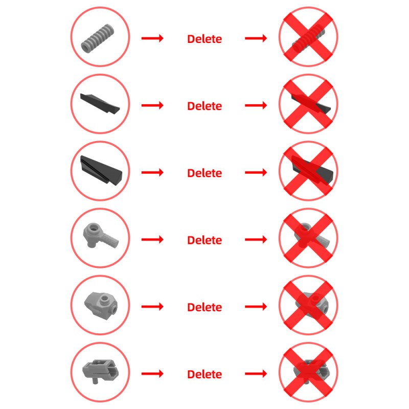 GOBRICKS MOC 212535 Mech  Swordfish - YWOBB