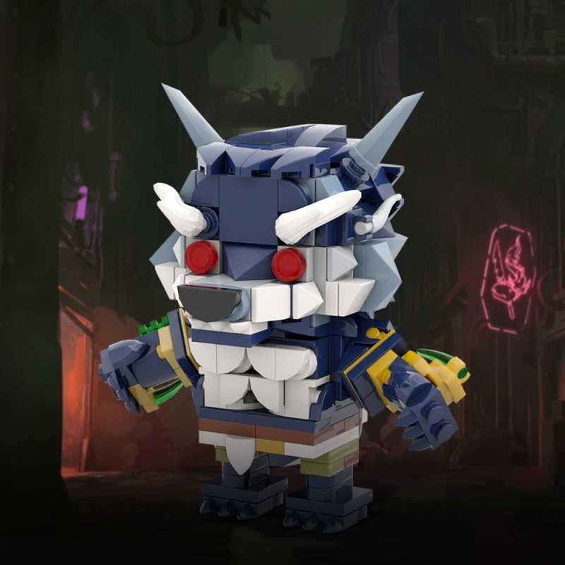 GOBRICKS MOC A1968 League of Legends Two Cities War Werewolf - YWOBB