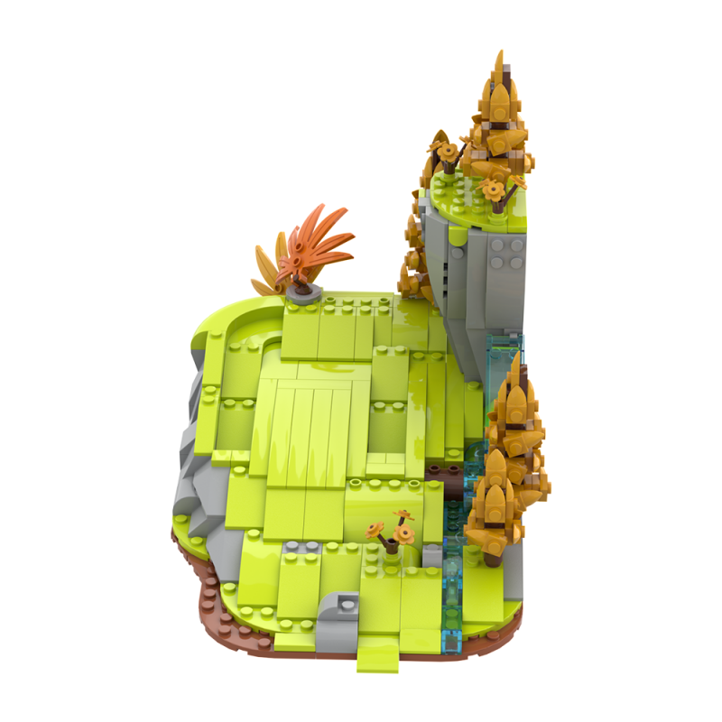 GOBRICKS MOC A2190 Tigger Slider - YWOBB