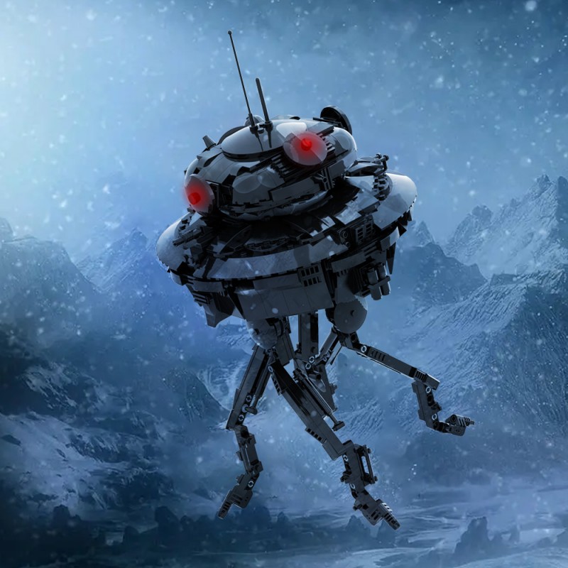 GOBRICKS MOC A2255 Imperial Probe Droid - UCS Scale - YWOBB